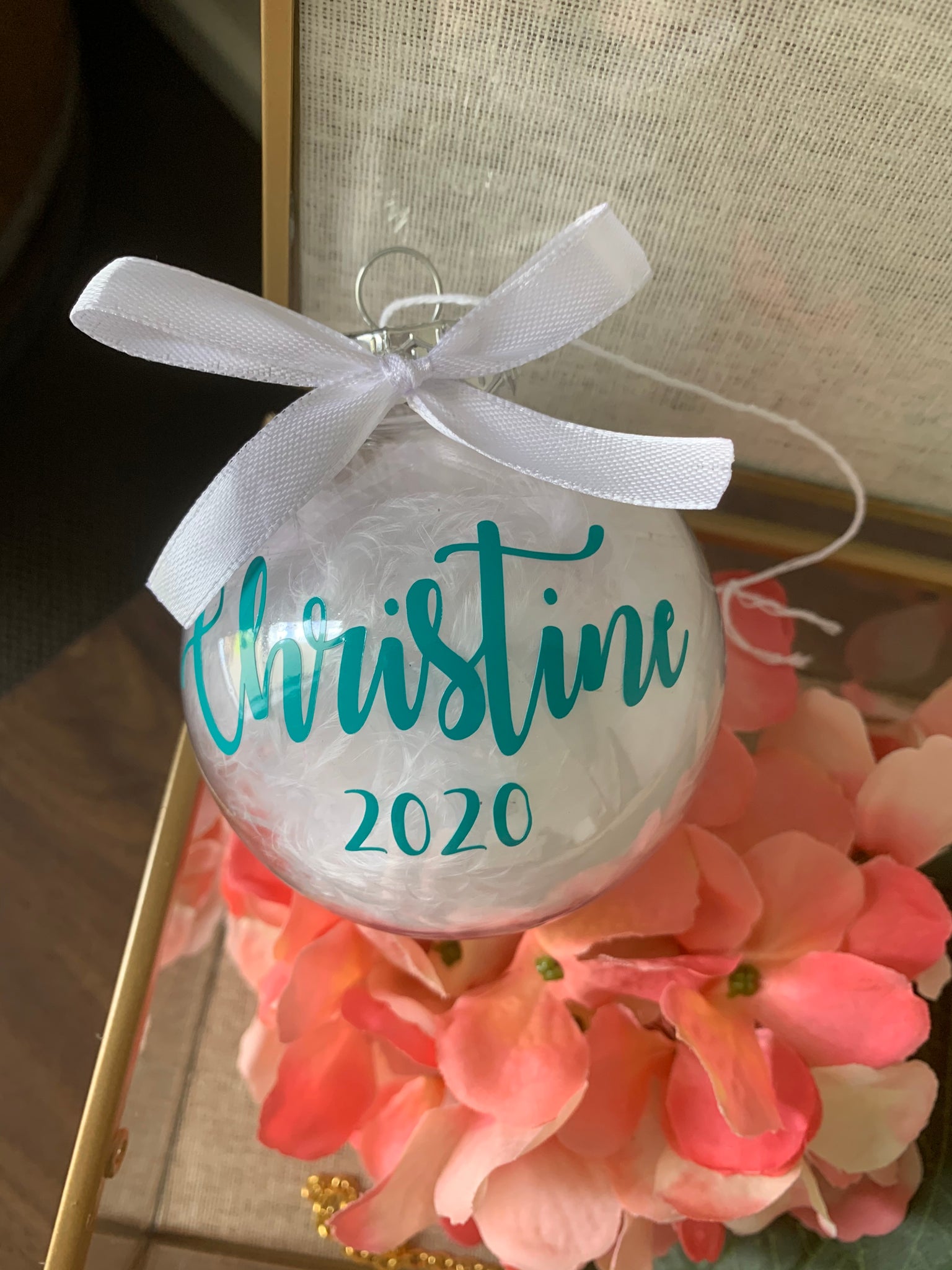 Name and date bauble
