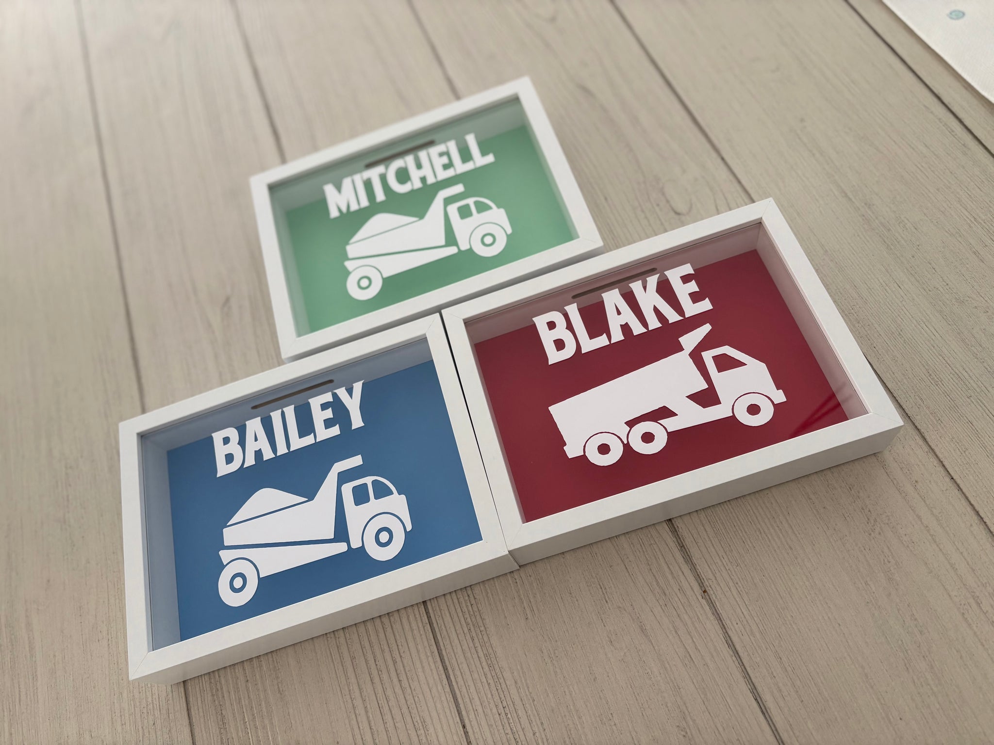 Personalised Money Box for Kids – Custom Name & Picture Options