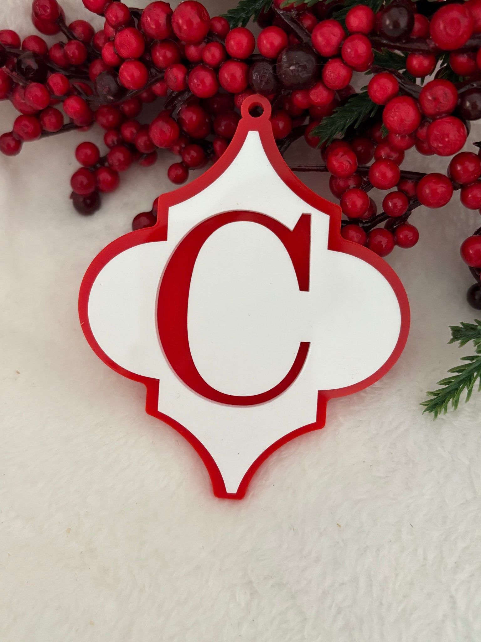 Tear drop ornament