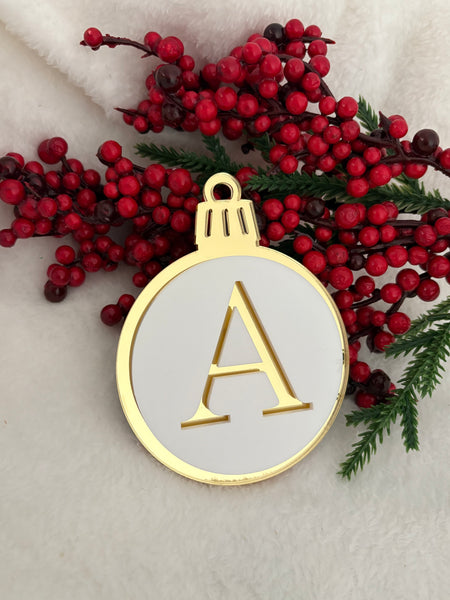 Circle bauble ornament