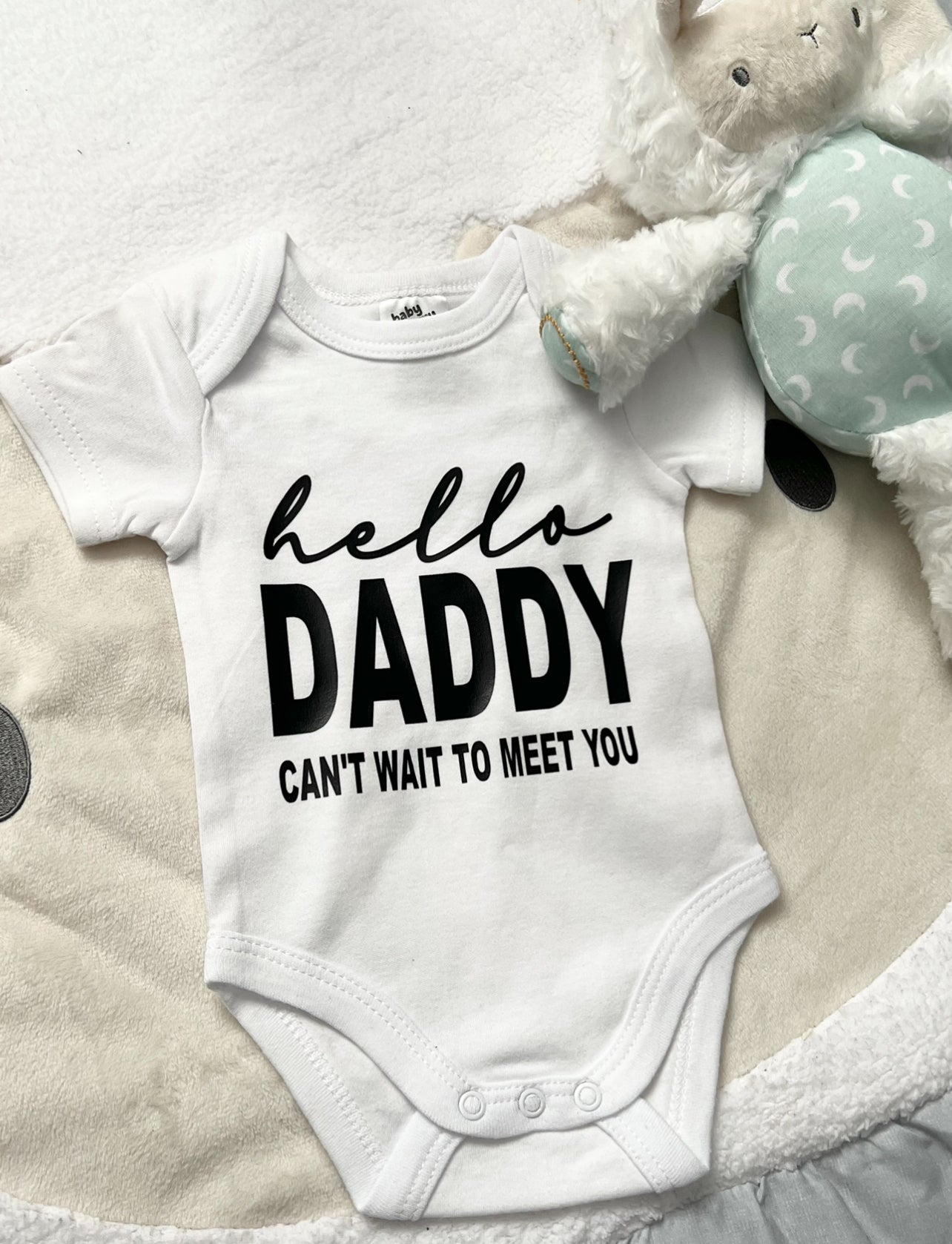 Hello Daddy Onesie