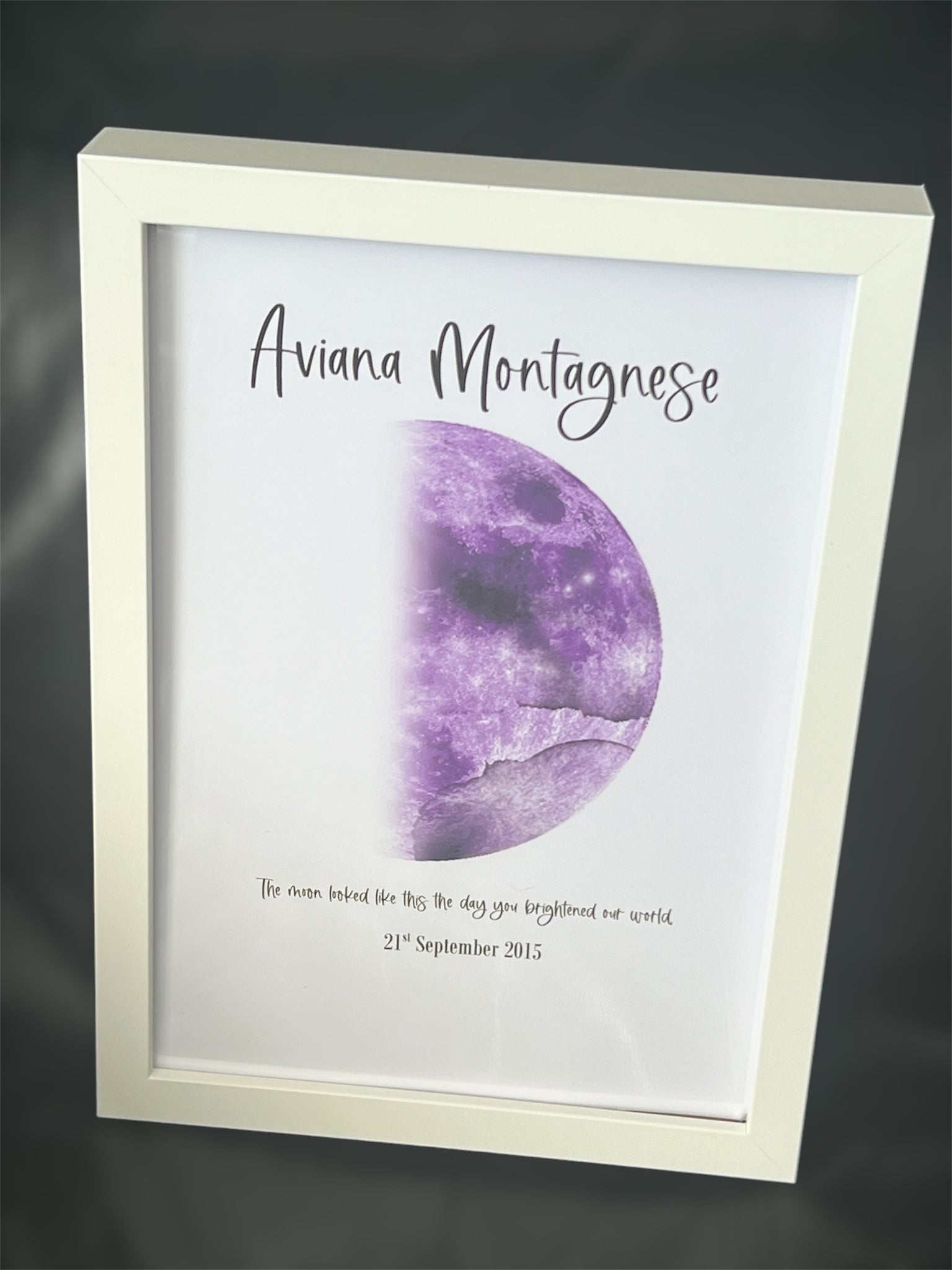 Moon phase print