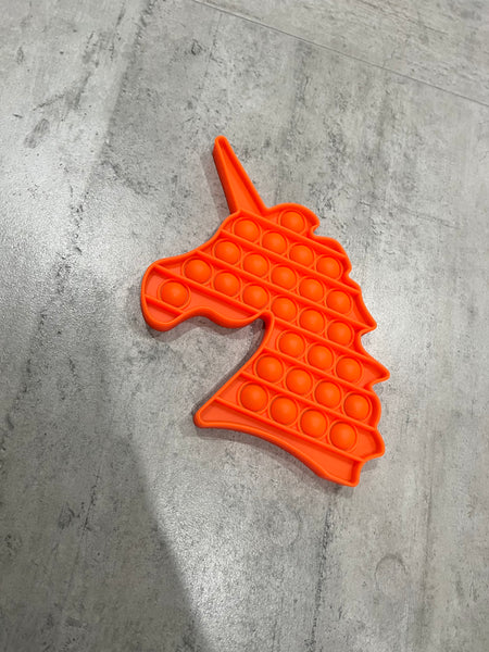 Unicorn pop it  - orange