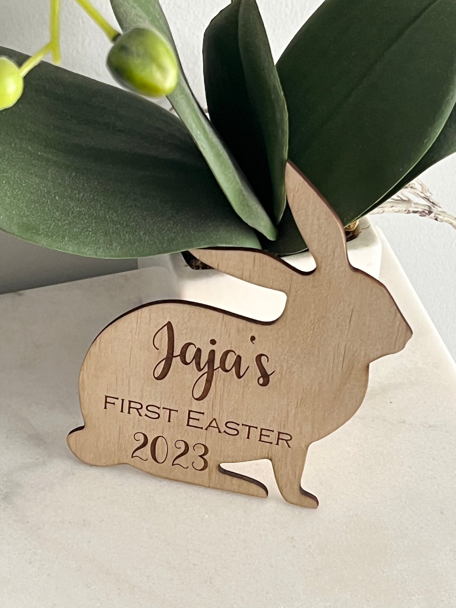 First Easter plaque