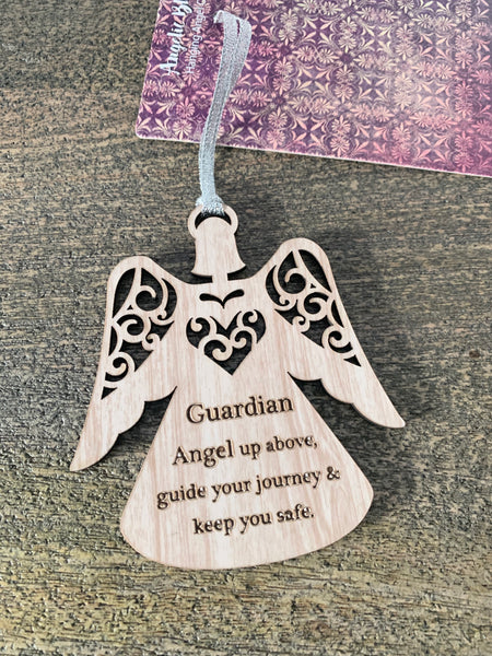 Guardian angel ornament