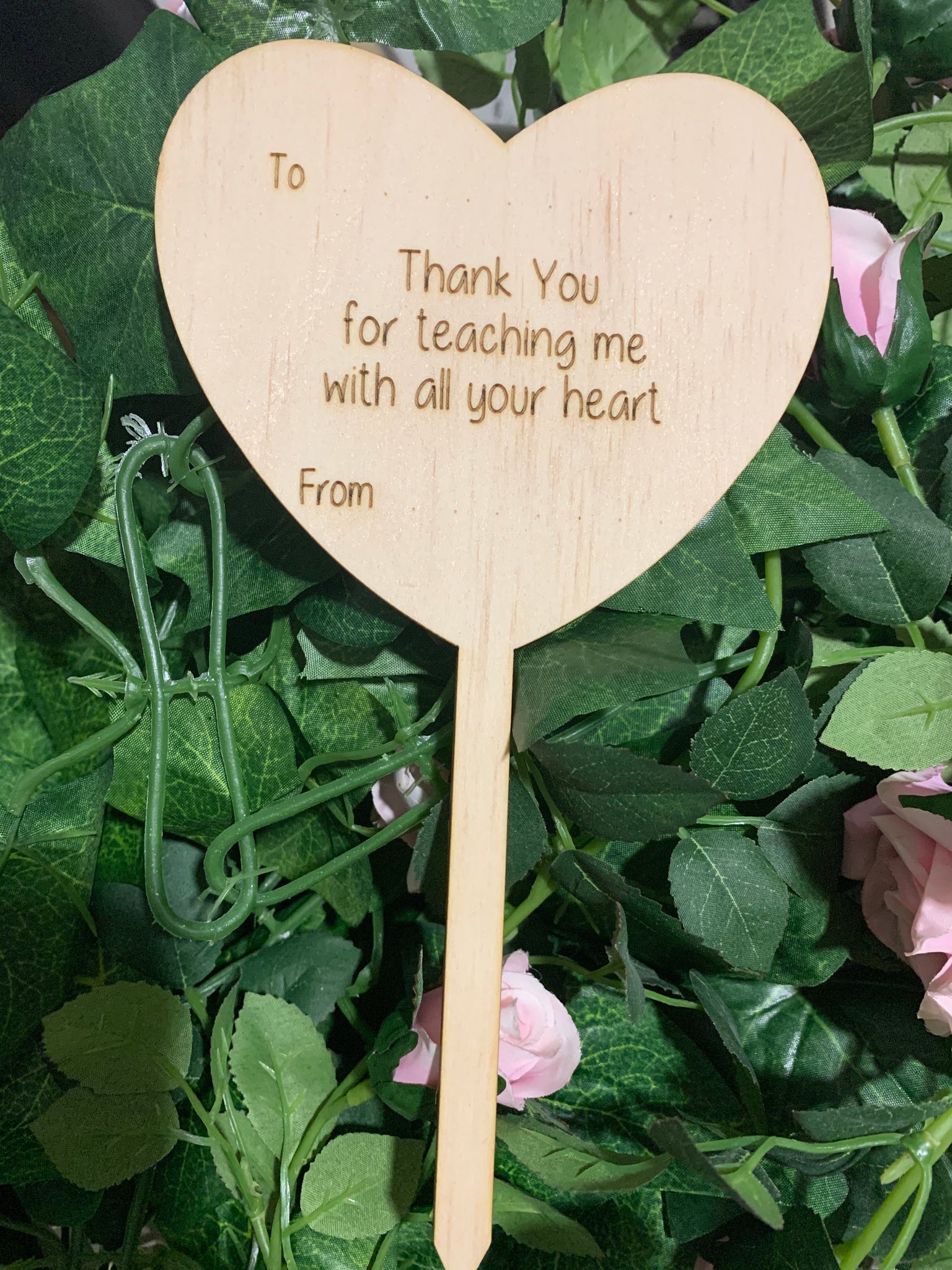 Plant stake for educator