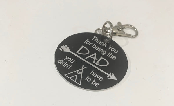 Dad you didn’t have to be keyring