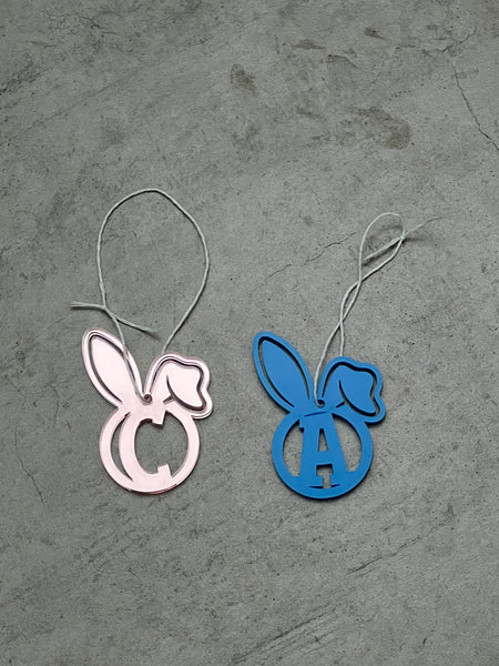Personalised Easter initial ornament