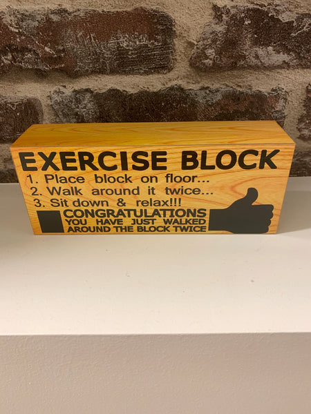 Exercise block