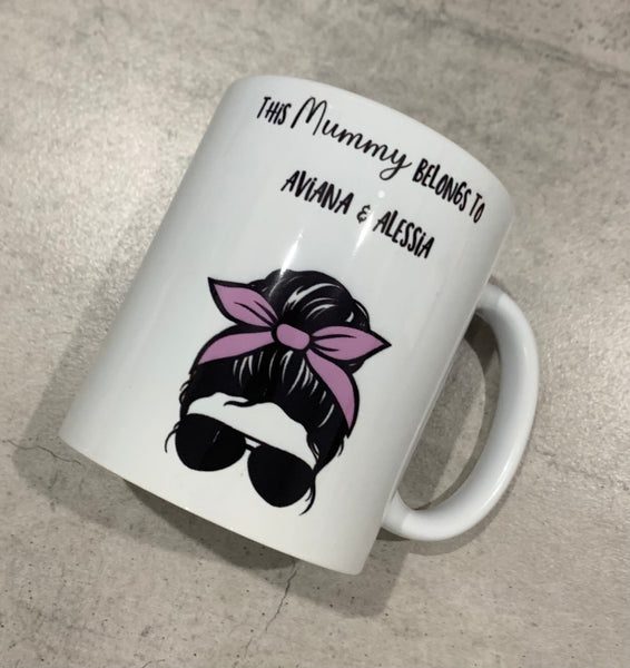 Mummy bun mug