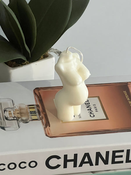 Pregnant lady candle