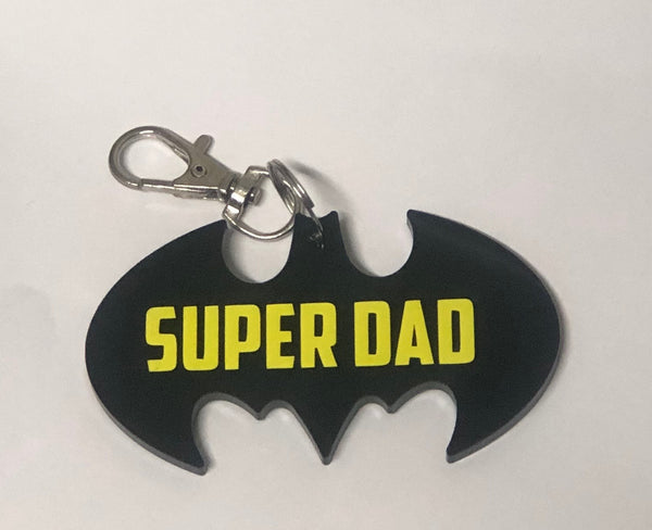 Super Dad Keyring
